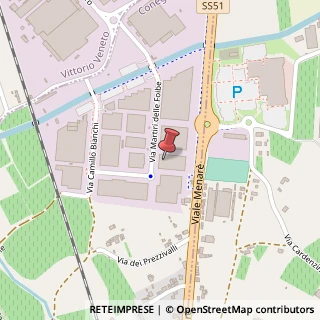 Mappa Via Martiri delle Foibe, 15, 31015 Conegliano, Treviso (Veneto)
