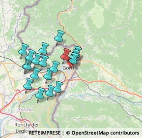 Mappa Piazza S. Antonio, 34170 Gorizia GO, Italia (6.536)