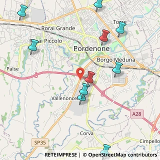 Mappa Via S. Gregorio Bassa, 33170 Pordenone PN, Italia (2.75909)