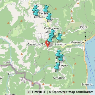 Mappa 22020 Cerano D'intelvi CO, Italia (1.89583)