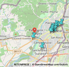 Mappa Via S. Attems, 34170 Gorizia GO, Italia (1.99455)