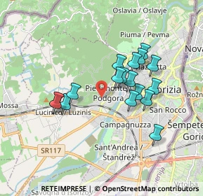 Mappa Via S. Attems, 34170 Gorizia GO, Italia (1.50471)