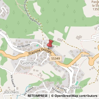 Mappa Frazione Gionghi, 24A, 38046 Lavarone, Trento (Trentino-Alto Adige)