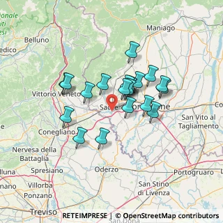Mappa Strada Geromina, 33077 Sacile PN, Italia (10.595)