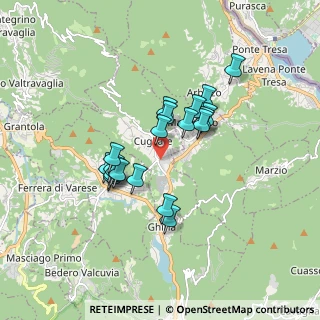 Mappa Via Torino, 21030 Cugliate-fabiasco VA, Italia (1.3785)