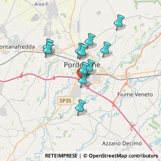 Mappa Pordenone-Portogruaro, 33170 Pordenone PN, Italia (2.92364)