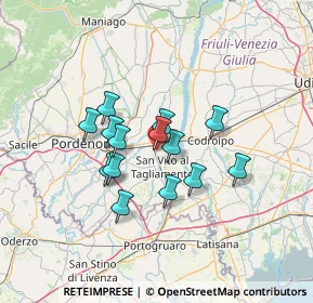 Mappa Via Zorutti, 33072 Casarsa della Delizia PN, Italia (10.01143)