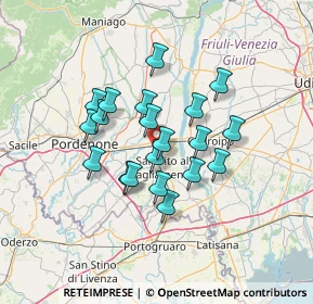 Mappa Via Zorutti, 33072 Casarsa della Delizia PN, Italia (10.5585)