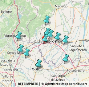 Mappa A28- Conegliano - Pordenone, 33070 Brugnera PN, Italia (12.84583)