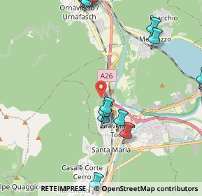 Mappa Localitá Frana, 28883 Gravellona Toce VB, Italia (2.53462)