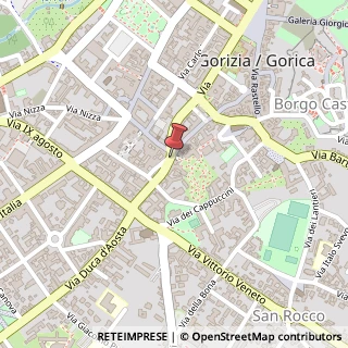 Mappa Piazza del Municipio, 01, 34170 Gorizia, Gorizia (Friuli-Venezia Giulia)