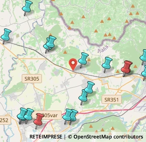 Mappa Via C. Battisti, 34070 Capriva del Friuli GO, Italia (5.86)