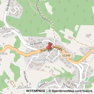 Mappa Frazione Gionghi, 6, 38046 Lavarone, Trento (Trentino-Alto Adige)