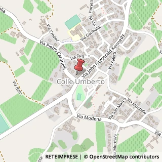 Mappa Via Caronelli, 8, 31014 Colle Umberto, Treviso (Veneto)