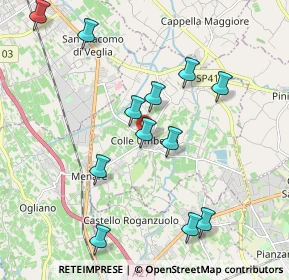 Mappa Via John Fitzgerald Kennedy, 31014 Colle Umberto TV, Italia (2.0225)
