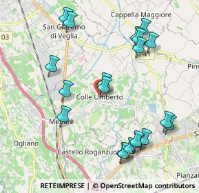 Mappa Via John Fitzgerald Kennedy, 31014 Colle Umberto TV, Italia (2.235)
