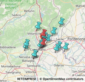 Mappa Via John Fitzgerald Kennedy, 31014 Colle Umberto TV, Italia (9.49765)