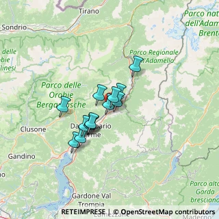 Mappa Via Borgo Olcese, 25040 Cividate Camuno BS, Italia (8.92769)