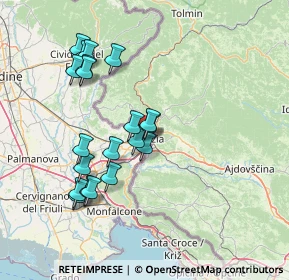 Mappa Viale Locchi, 34170 Gorizia GO, Italia (14.0725)