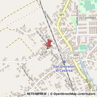 Mappa Via Sile, 20, 33072 Casarsa della Delizia, Pordenone (Friuli-Venezia Giulia)