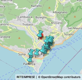 Mappa Via San Giovanni Bosco, 28921 Verbania VB, Italia (1.16067)