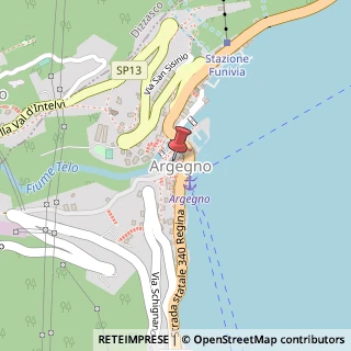 Mappa Via Cacciatori delle Alpi, 1, 22010 Argegno, Como (Lombardia)