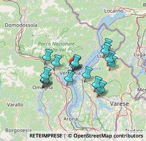 Mappa Via alla Bolla, 28900 Verbania VB, Italia (10.86833)