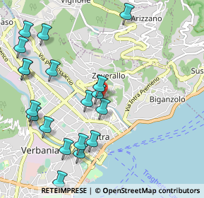 Mappa Via alla Bolla, 28900 Verbania VB, Italia (1.2395)