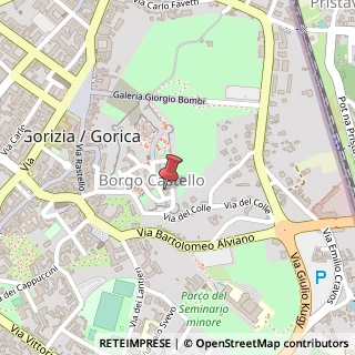 Mappa Borgo Castello, 3, 34170 Gorizia, Gorizia (Friuli-Venezia Giulia)