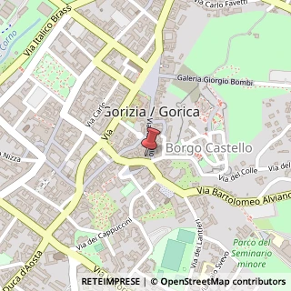 Mappa Piazza Camillo Benso Conte di Cavour, 10, 34170 Gorizia, Gorizia (Friuli-Venezia Giulia)