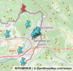 Mappa Piazza Camillo Benso Conte di Cavour, 34170 Gorizia GO, Italia (2.59083)