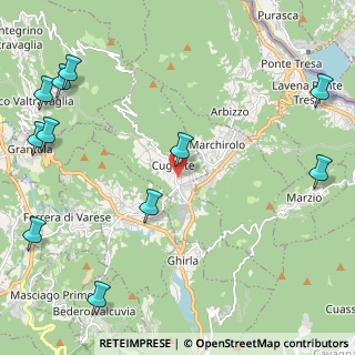 Mappa 21030 Cugliate-Fabiasco VA, Italia (3.07273)