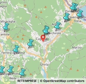 Mappa Via Primo Maggio, 21030 Cugliate-Fabiasco VA, Italia (2.82286)