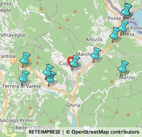 Mappa 21030 Cugliate-Fabiasco VA, Italia (2.39545)
