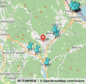 Mappa Via Primo Maggio, 21030 Cugliate-Fabiasco VA, Italia (2.92846)