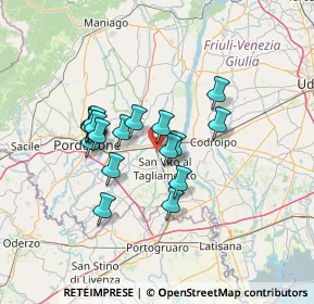 Mappa Via S. Michele del Carso, 33072 Casarsa della Delizia PN, Italia (11.03789)