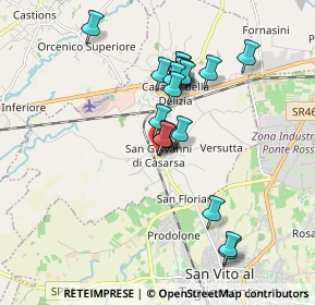 Mappa Via S. Michele del Carso, 33072 Casarsa della Delizia PN, Italia (1.55)