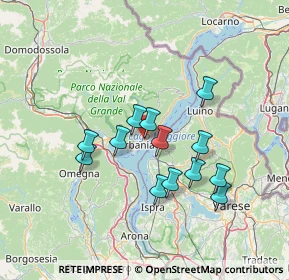 Mappa Via Costanza, 28921 Pallanza VB, Italia (11.74615)