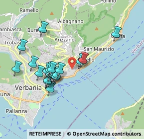 Mappa Via Costanza, 28921 Pallanza VB, Italia (1.652)