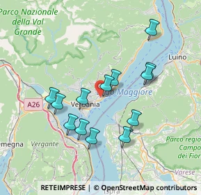 Mappa Via Costanza, 28921 Pallanza VB, Italia (6.59769)