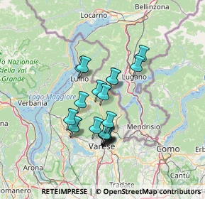 Mappa Via Cavalier Busetti, 21030 Marchirolo VA, Italia (10.7565)