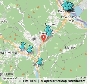 Mappa Via Cavalier Busetti, 21030 Marchirolo VA, Italia (2.64462)
