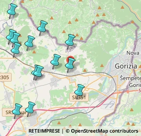 Mappa Via Tarabocchia, 34070 Mossa GO, Italia (5.336)