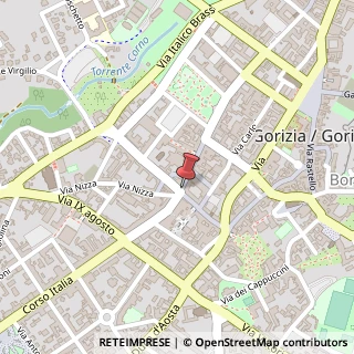 Mappa Corso Giuseppe Verdi,  139, 34170 Gorizia, Gorizia (Friuli-Venezia Giulia)