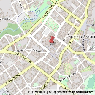 Mappa Corso Giuseppe Verdi, 94, 34170 Gorizia, Gorizia (Friuli-Venezia Giulia)
