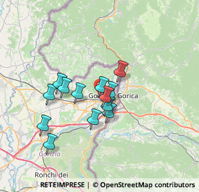 Mappa Via IV Novembre, 34170 Gorizia GO, Italia (5.32923)