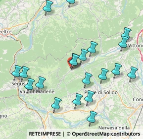 Mappa VIA NOGARE’ 21 CAMPEA DI, 31050 Miane TV, Italia (8.719)