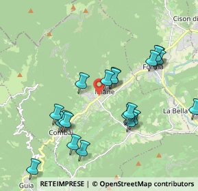 Mappa VIA NOGARE’ 21 CAMPEA DI, 31050 Miane TV, Italia (1.984)