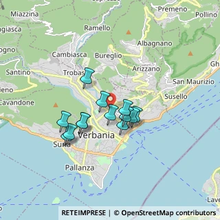 Mappa Via Maurizio Muller, 28921 Pallanza VB, Italia (1.27385)
