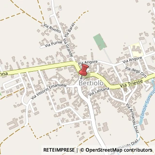 Mappa Piazza mercato 17, 33032 Bertiolo, Udine (Friuli-Venezia Giulia)